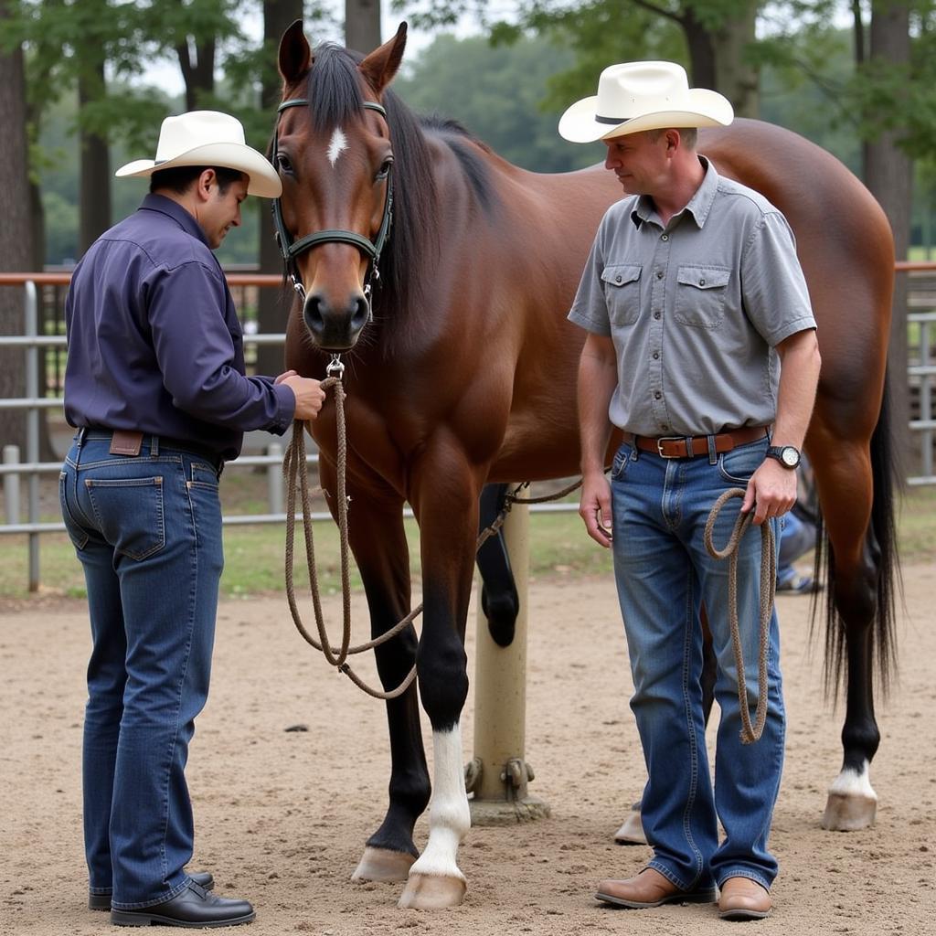 Horse Auction Preview in Georgia