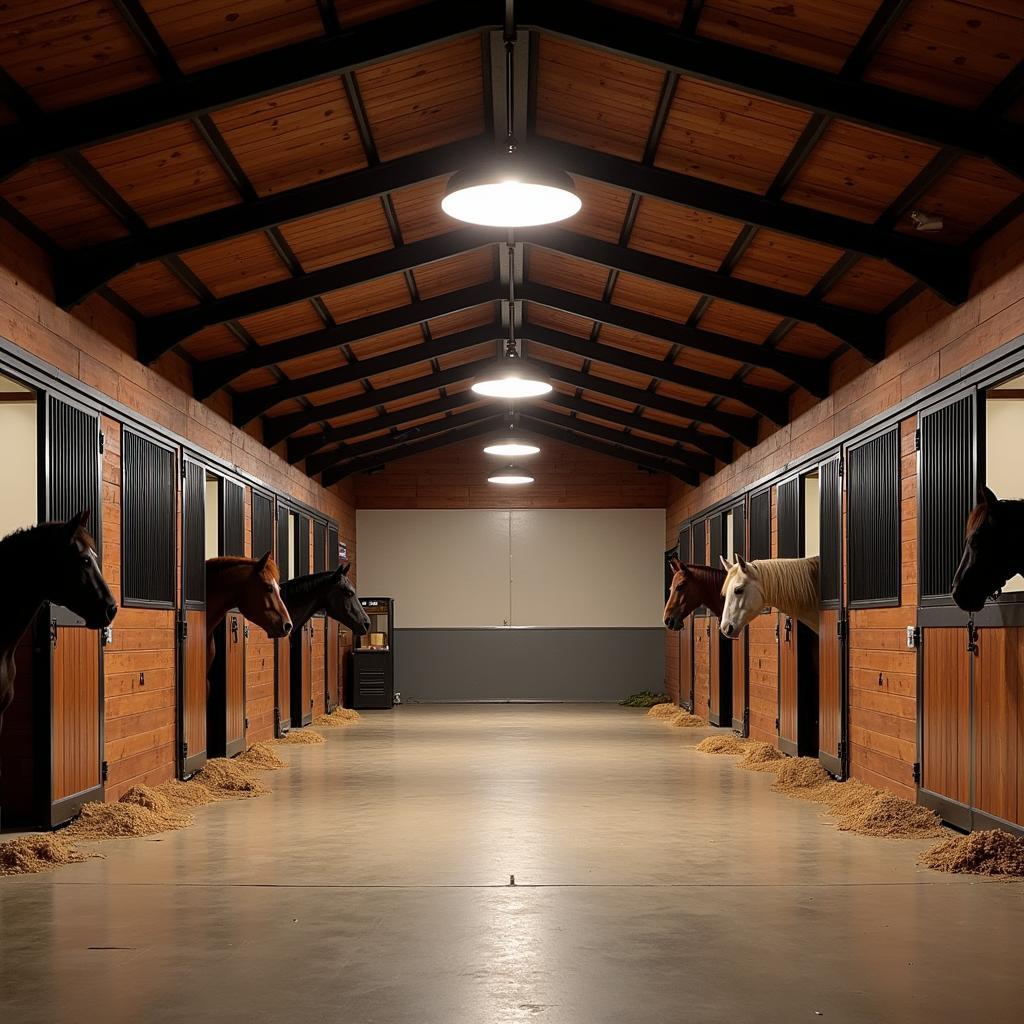 Horse Barn Lighting Ideas