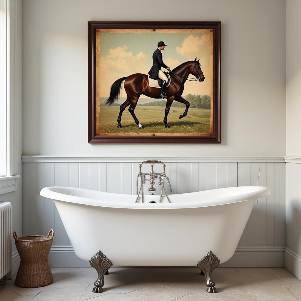 rustic-horse-bathroom-wall-art