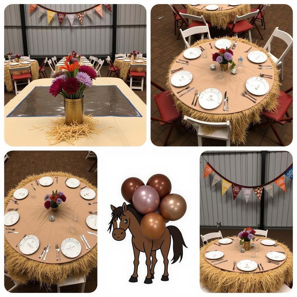 Decorations for Horse-Themed Party