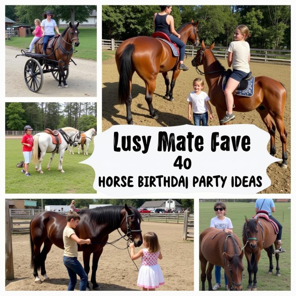 Horse Birthday Party Ideas