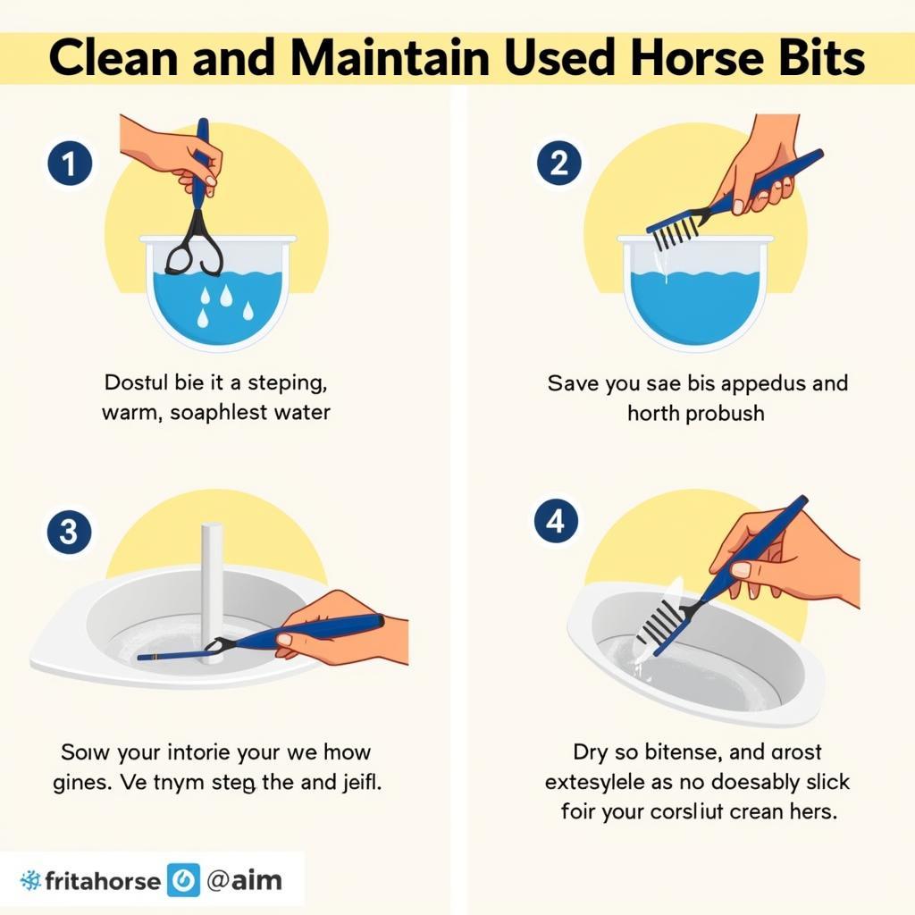 Proper Cleaning and Maintenance of Used Horse Bits