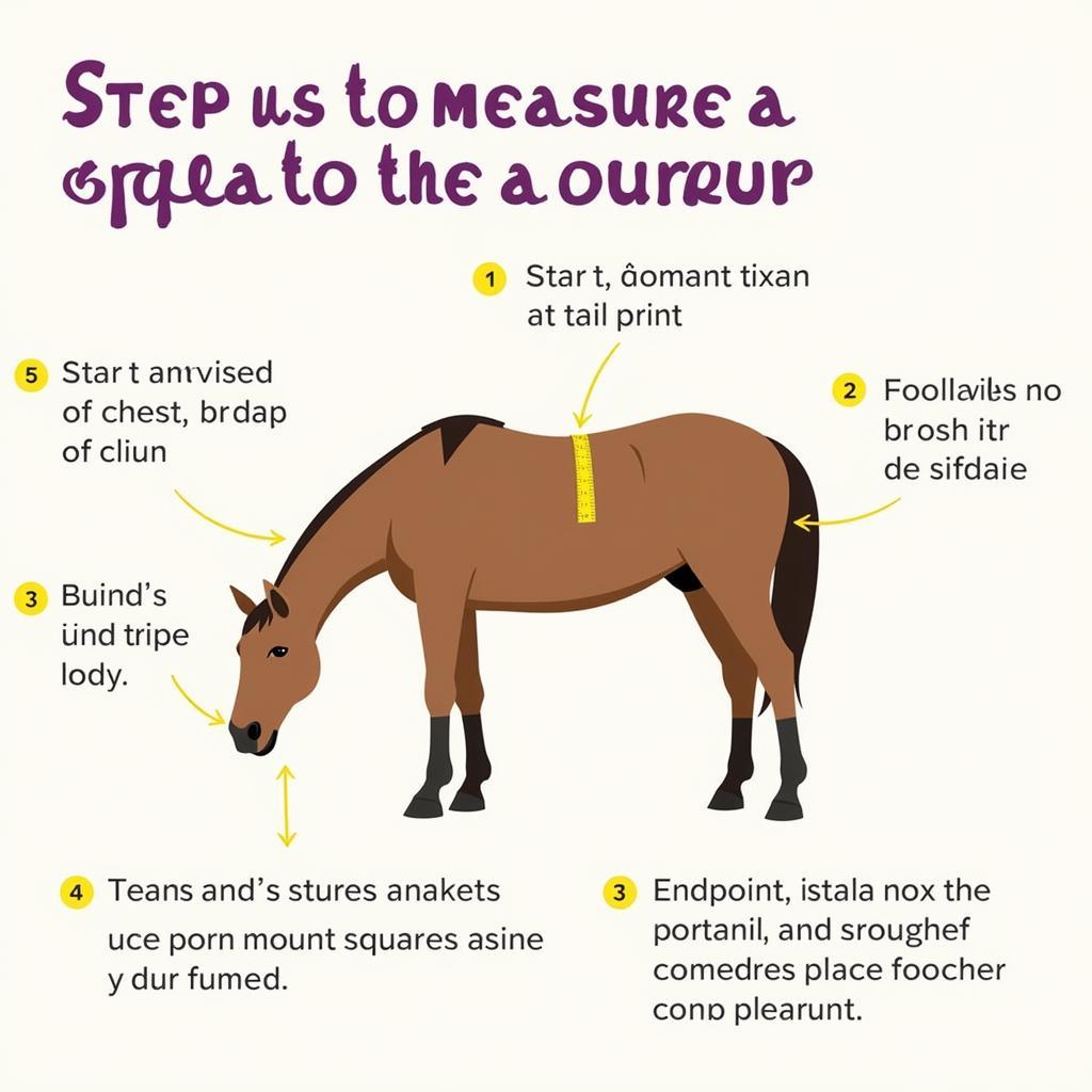 Measuring Guide for Horse Blankets