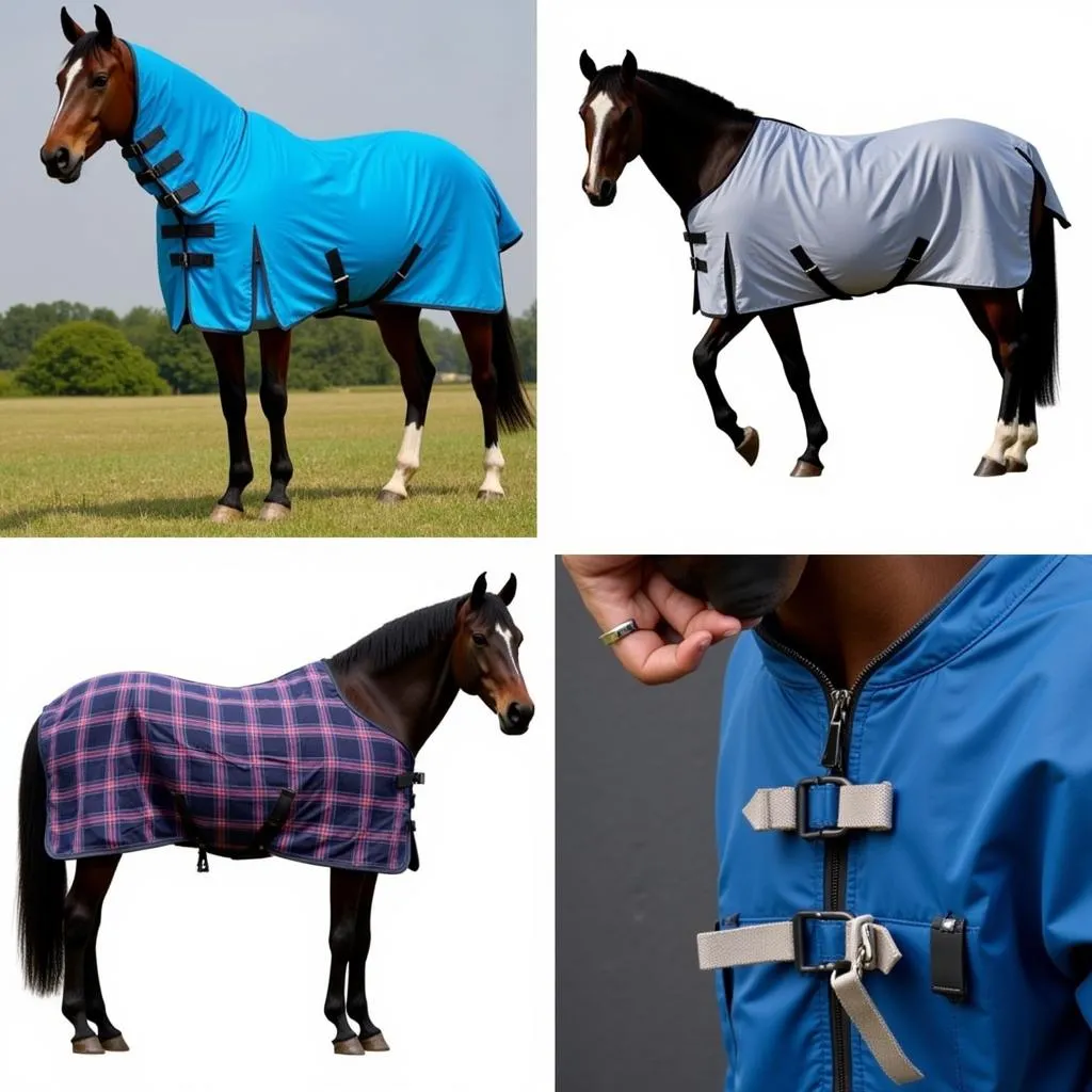 Horse blanket styles