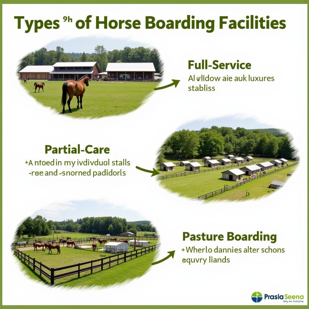 Types of Horse Boarding Facilities