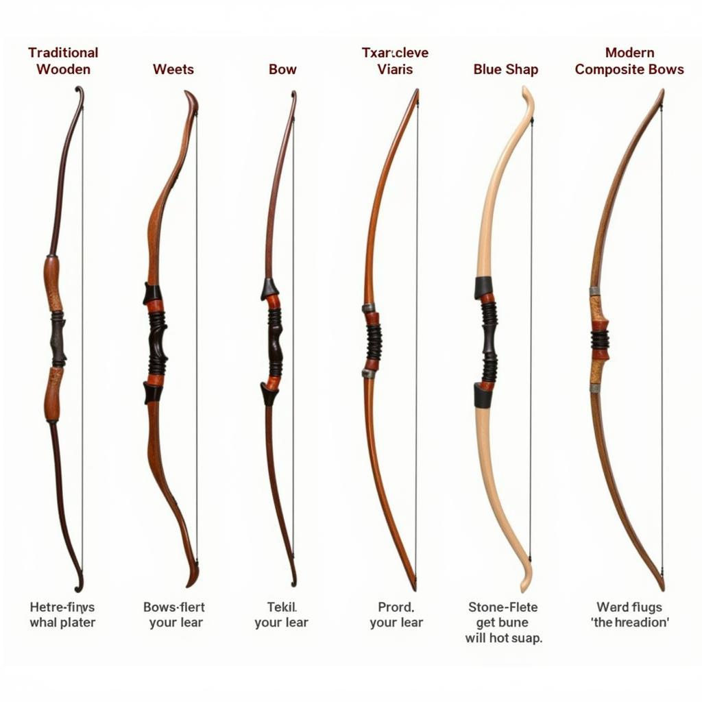 Different Types of Horse Bows