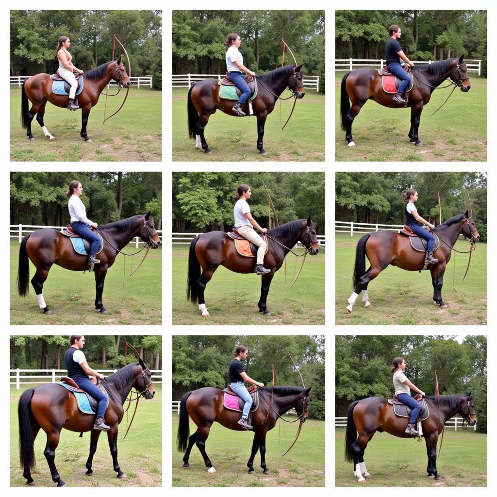 Horse Bowing Training Steps