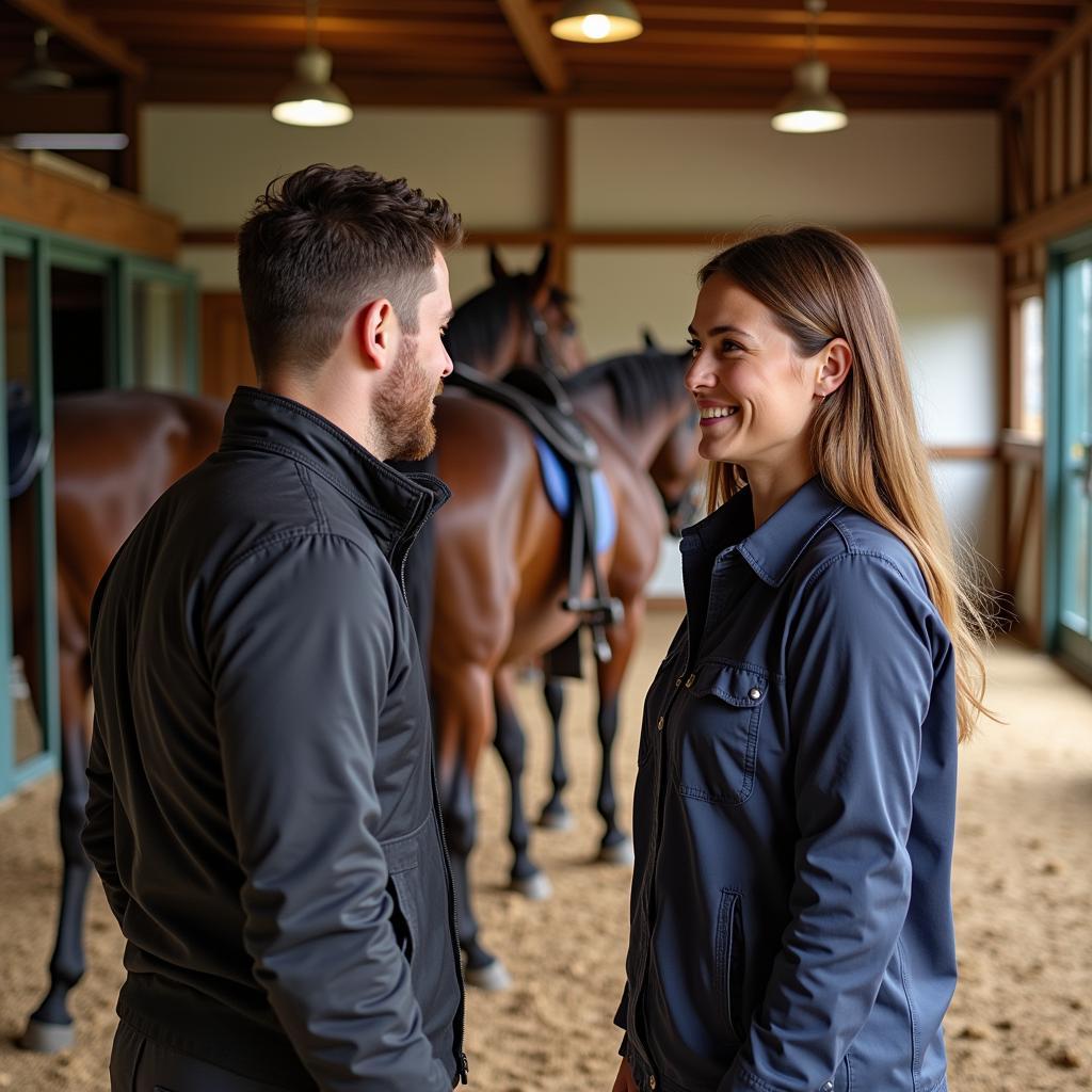 Meeting with a Reputable Horse Breeder in Milwaukee