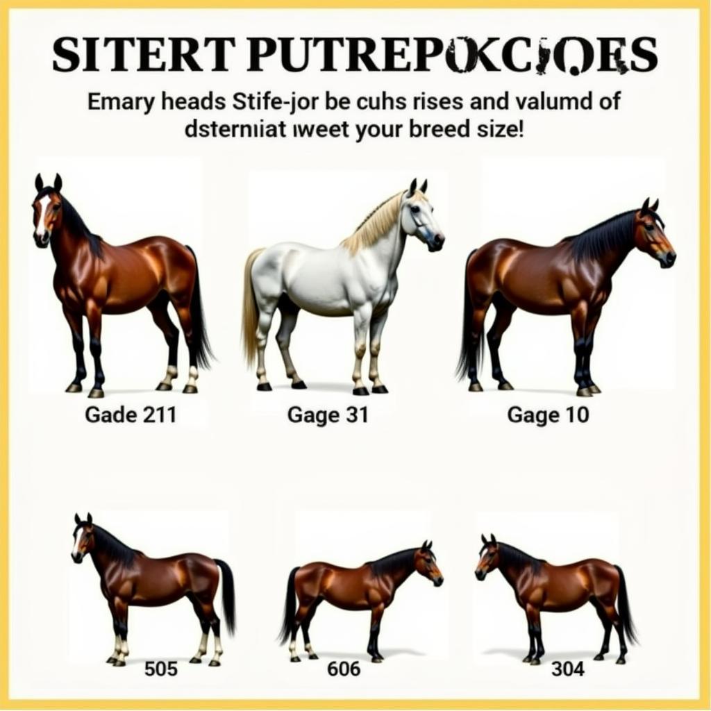 Horse Breeds and Sizes