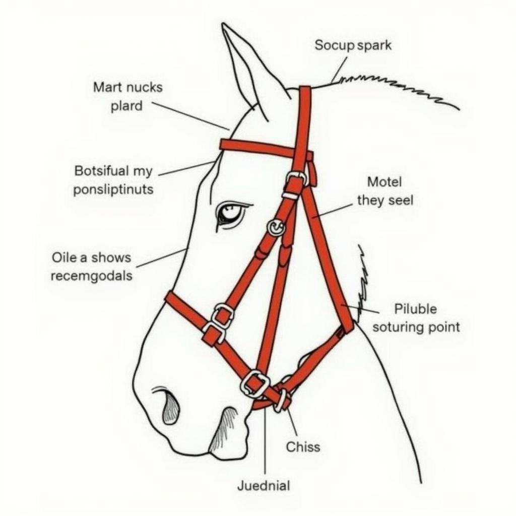 Horse Bridle Parts Diagram