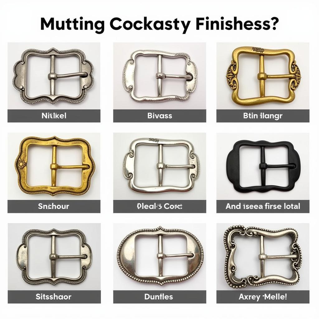 Exploring Horse Buckle Finishes