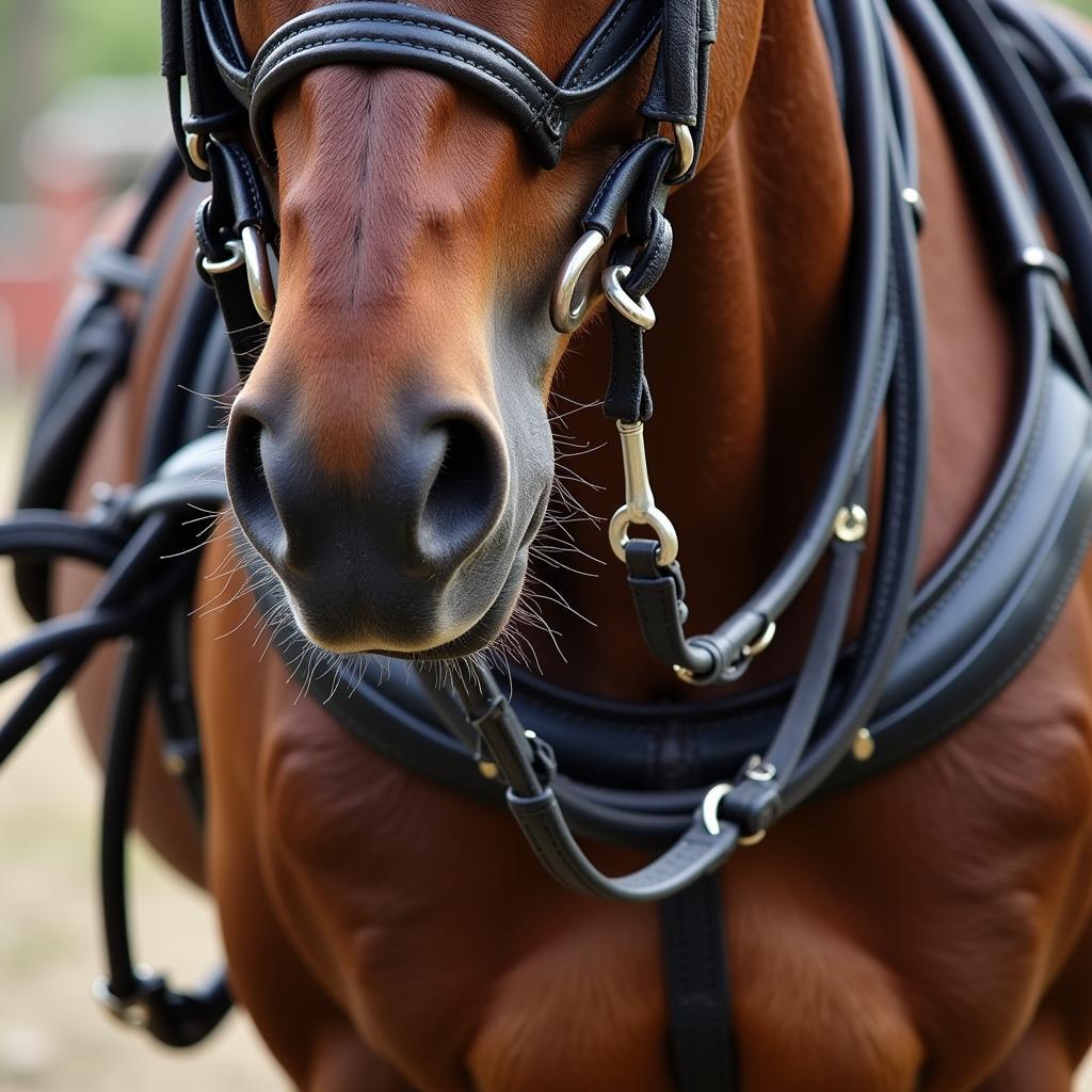 Horse Carriage Harness Components