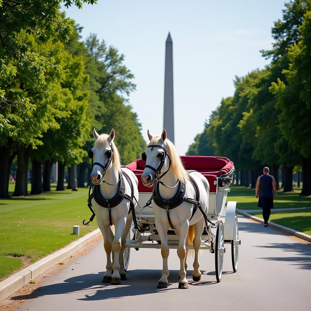 Horse Carriage Ride on the National Mall