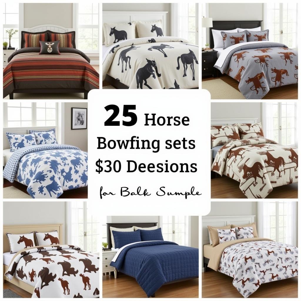 Horse Comforter Set: Bringing Equestrian Style to Your Bedroom