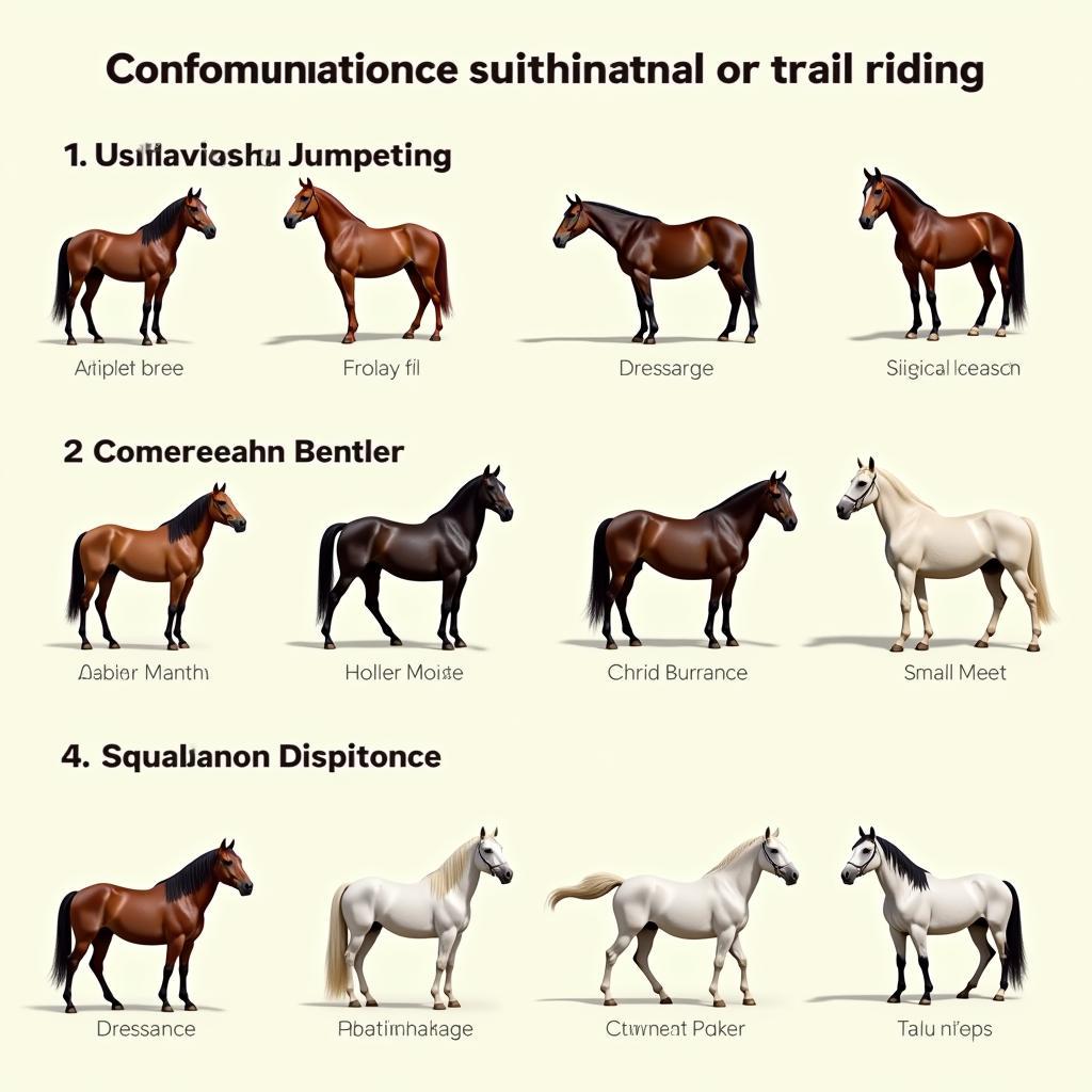 Horse Conformation and Suitable Disciplines