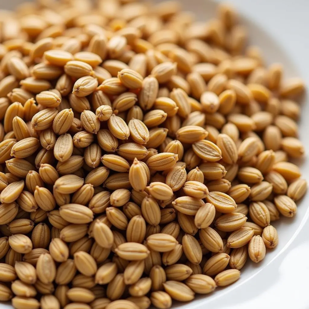 Close-up of horse cumin seeds