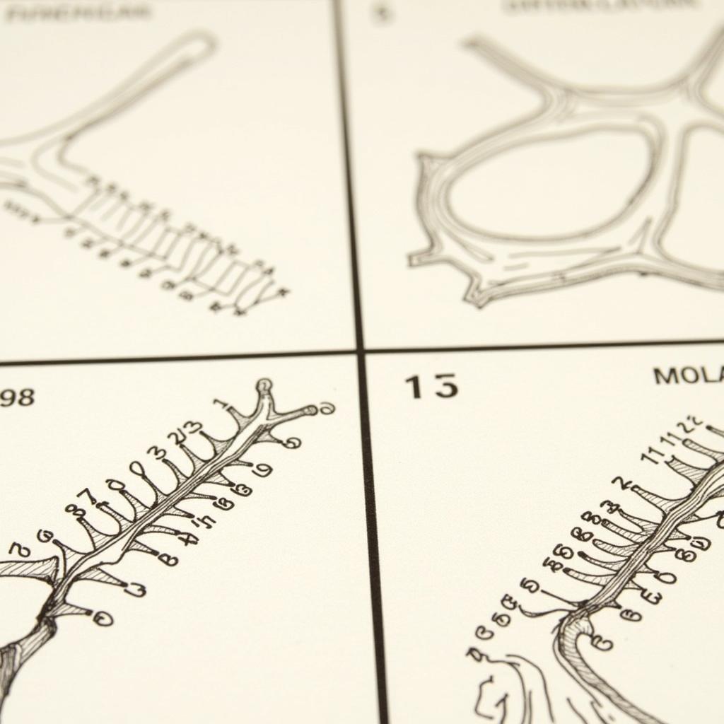 Horse Dental Chart Numbering