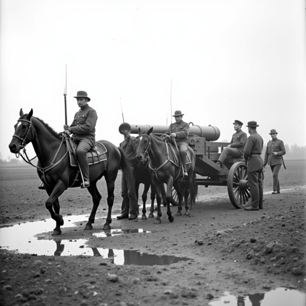 Horse-Drawn Artillery