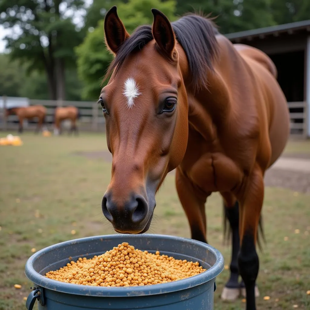 Horse Eating Fly Supplement