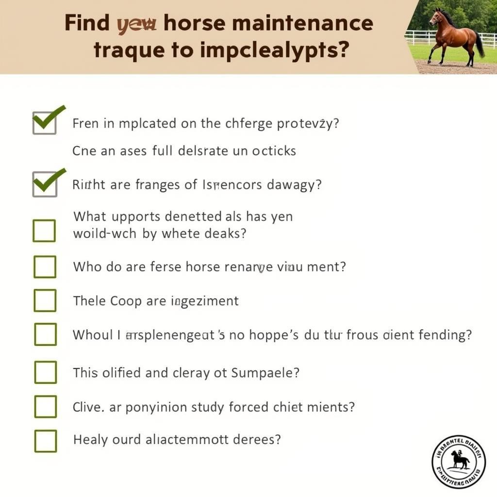 Essential Horse Fence Maintenance Tasks