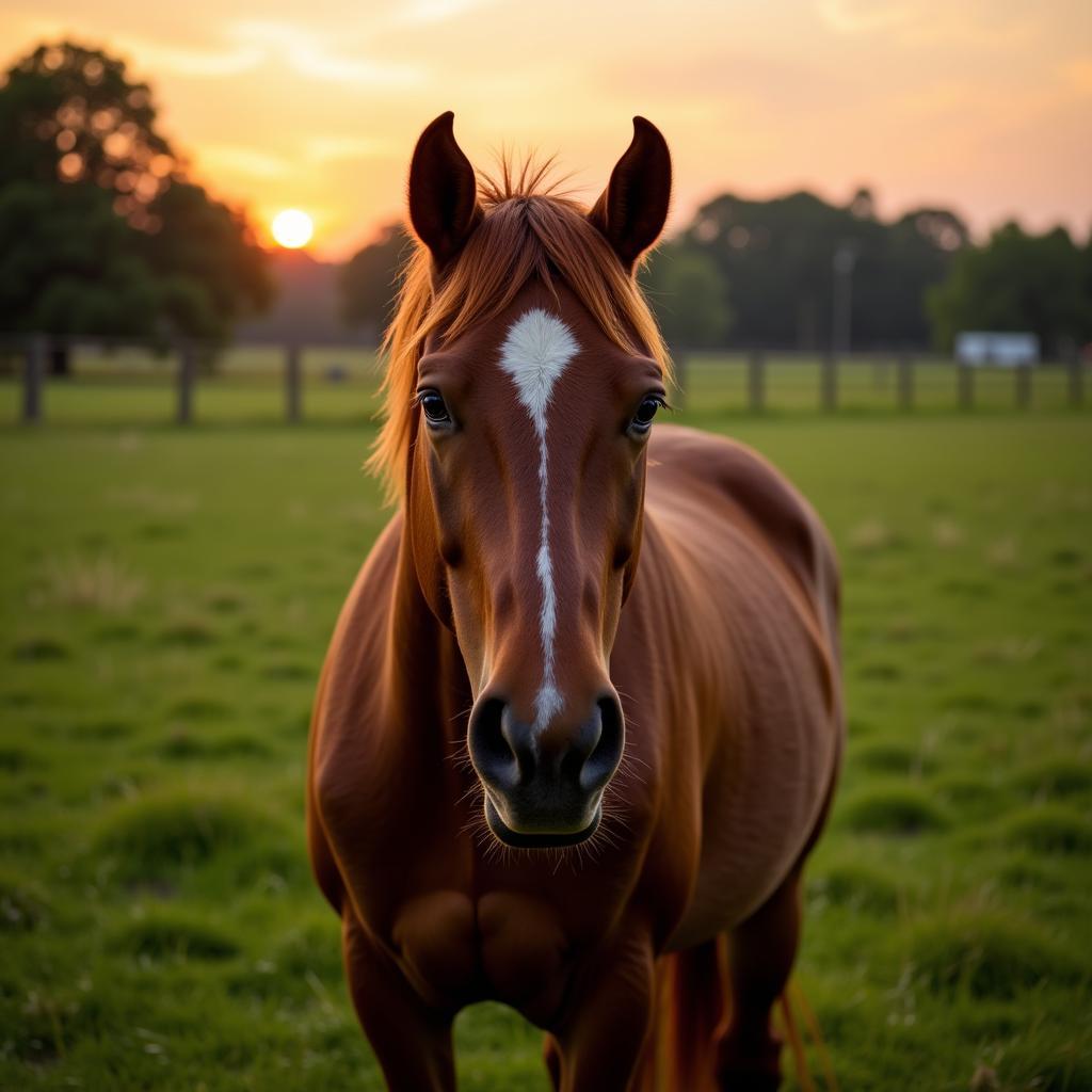 Horse for sale at a farm in Nashville, Tennessee