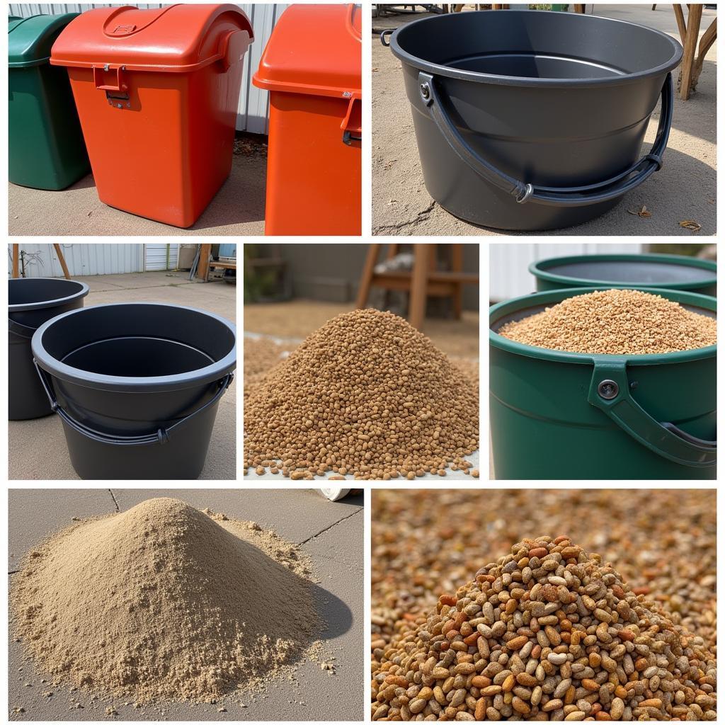 Different Materials Used in Horse Grain Buckets