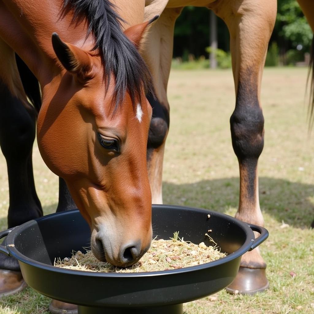 Benefits of a Horse Grain Slow Feeder