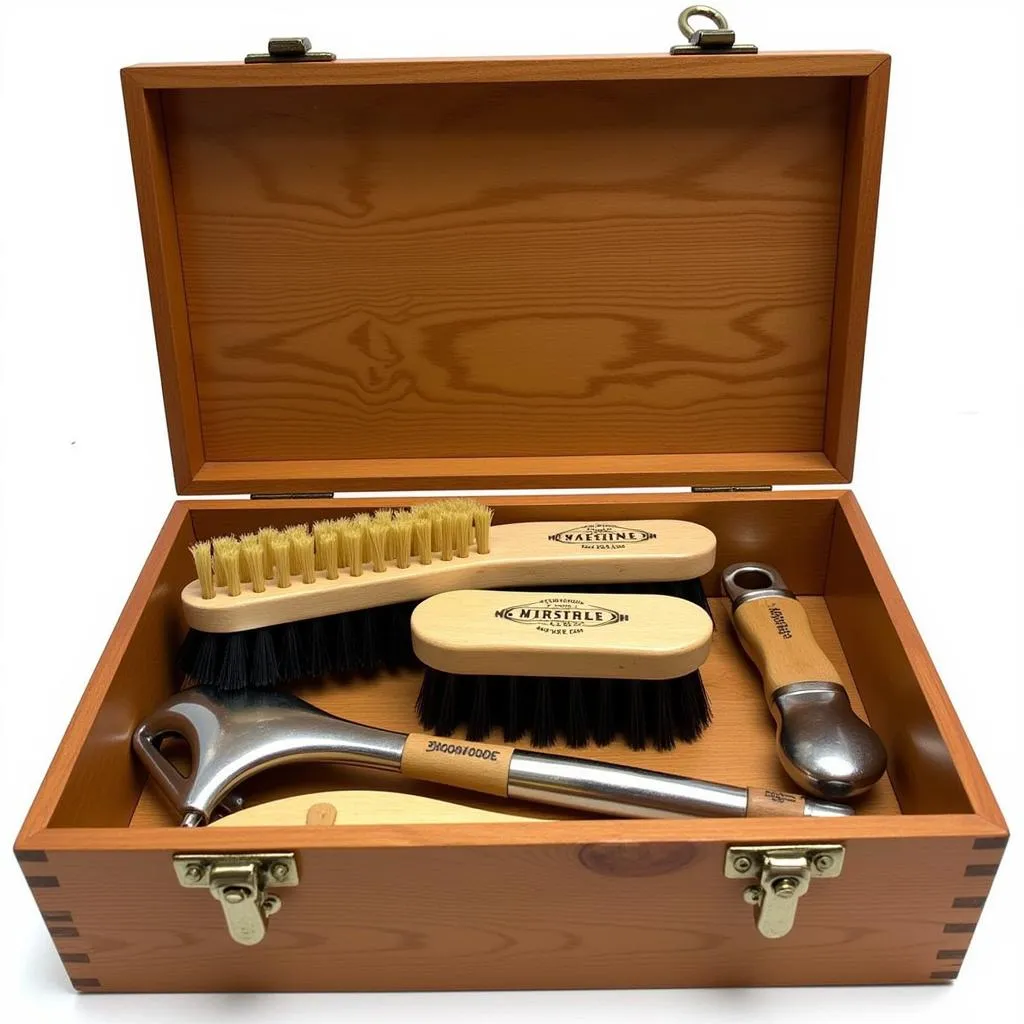 Horse Grooming Brush Box