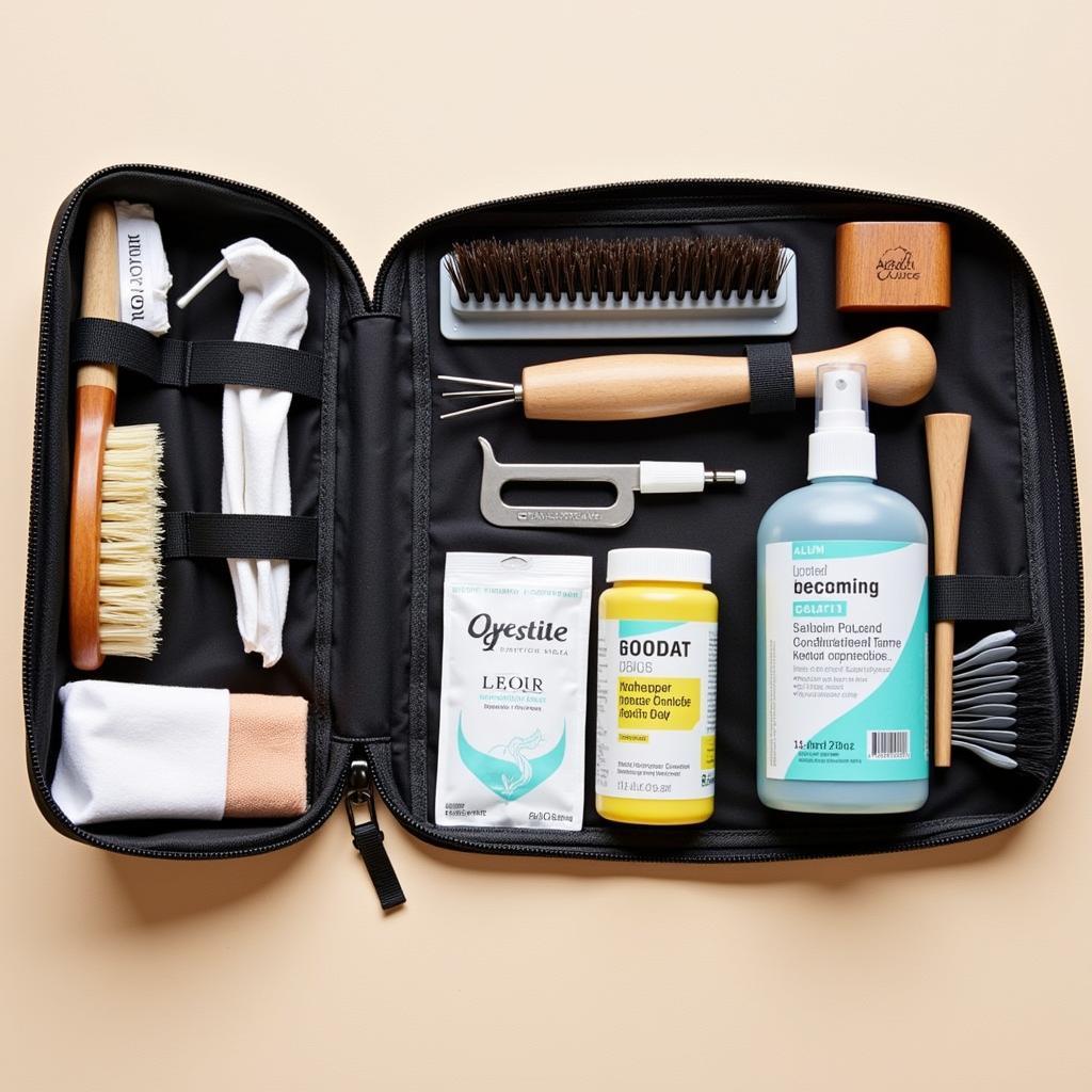 Essential Horse Grooming and First-Aid Kit