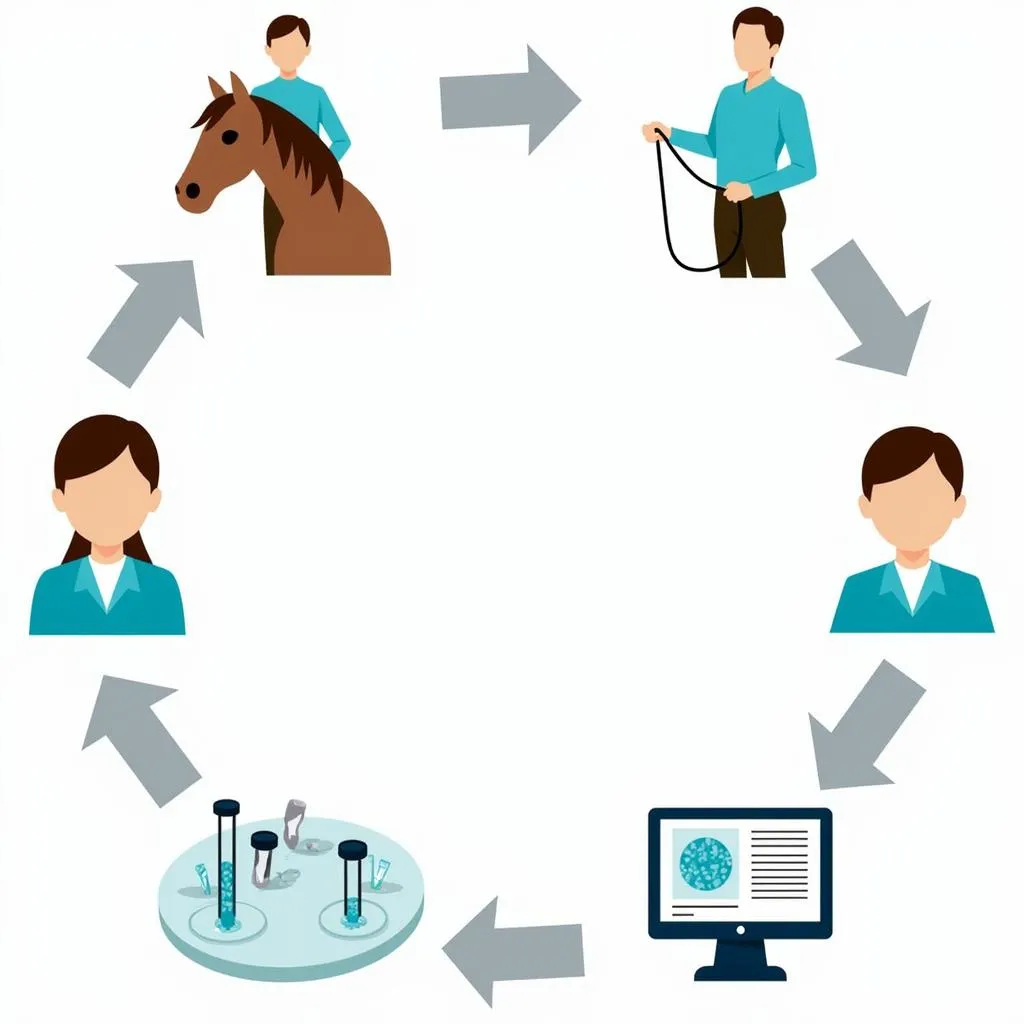 Horse Hair Analysis Process