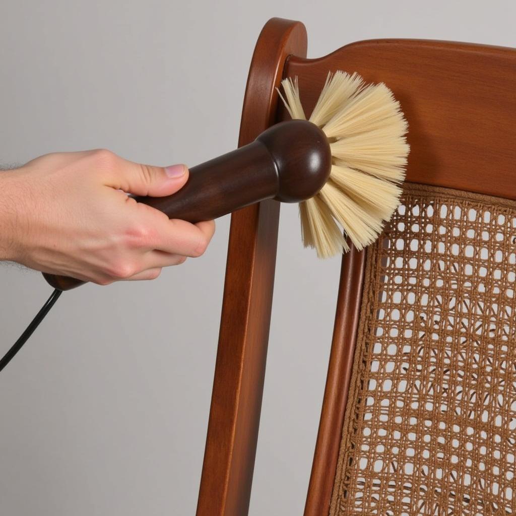 Cleaning and caring for a horsehair chair 