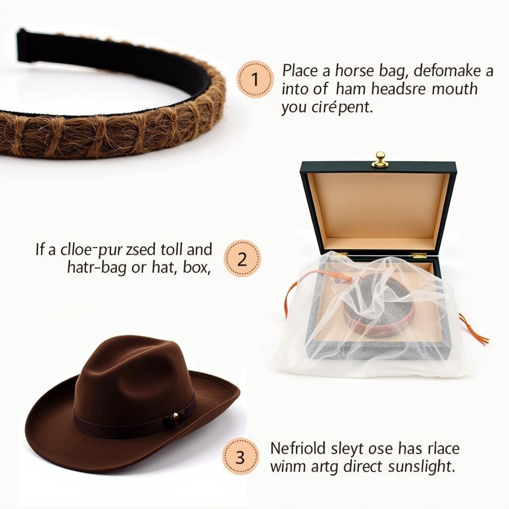 Horse Hair Hat Band Care and Storage