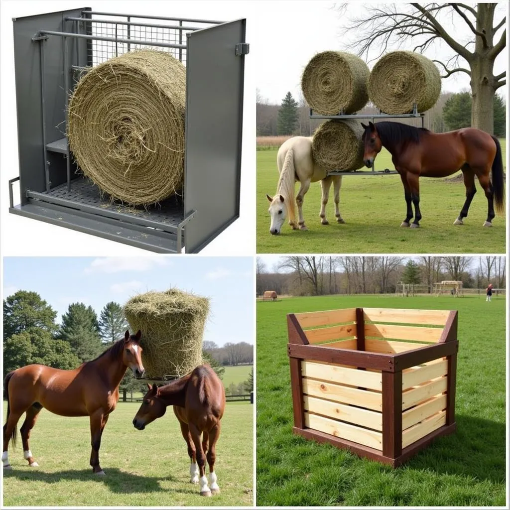 Different Types of Horse Hay Feeders