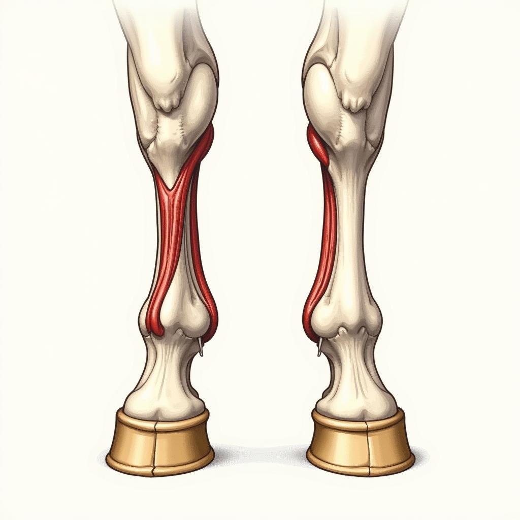 Horse Hock Anatomy