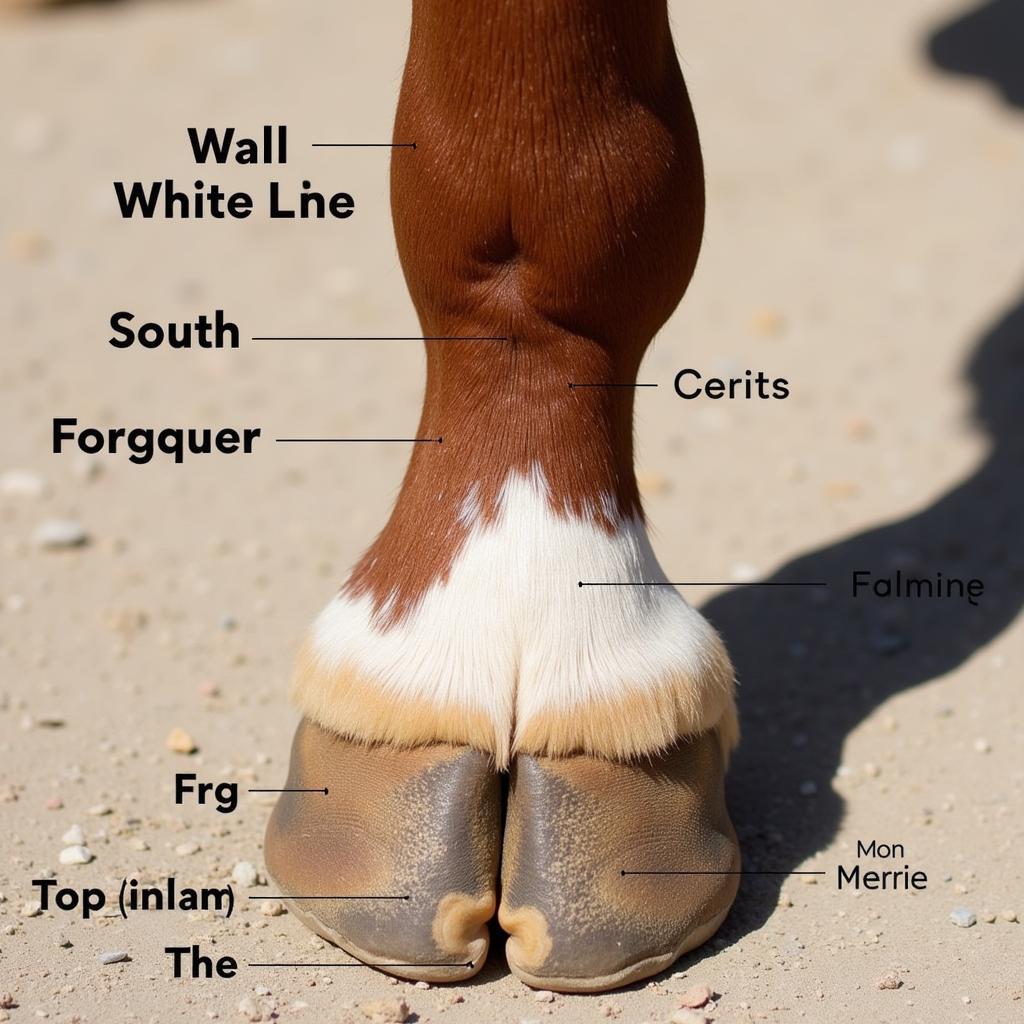 Horse Hoof Anatomy