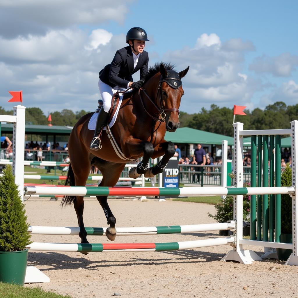 Horse Jumping Competition Ocala