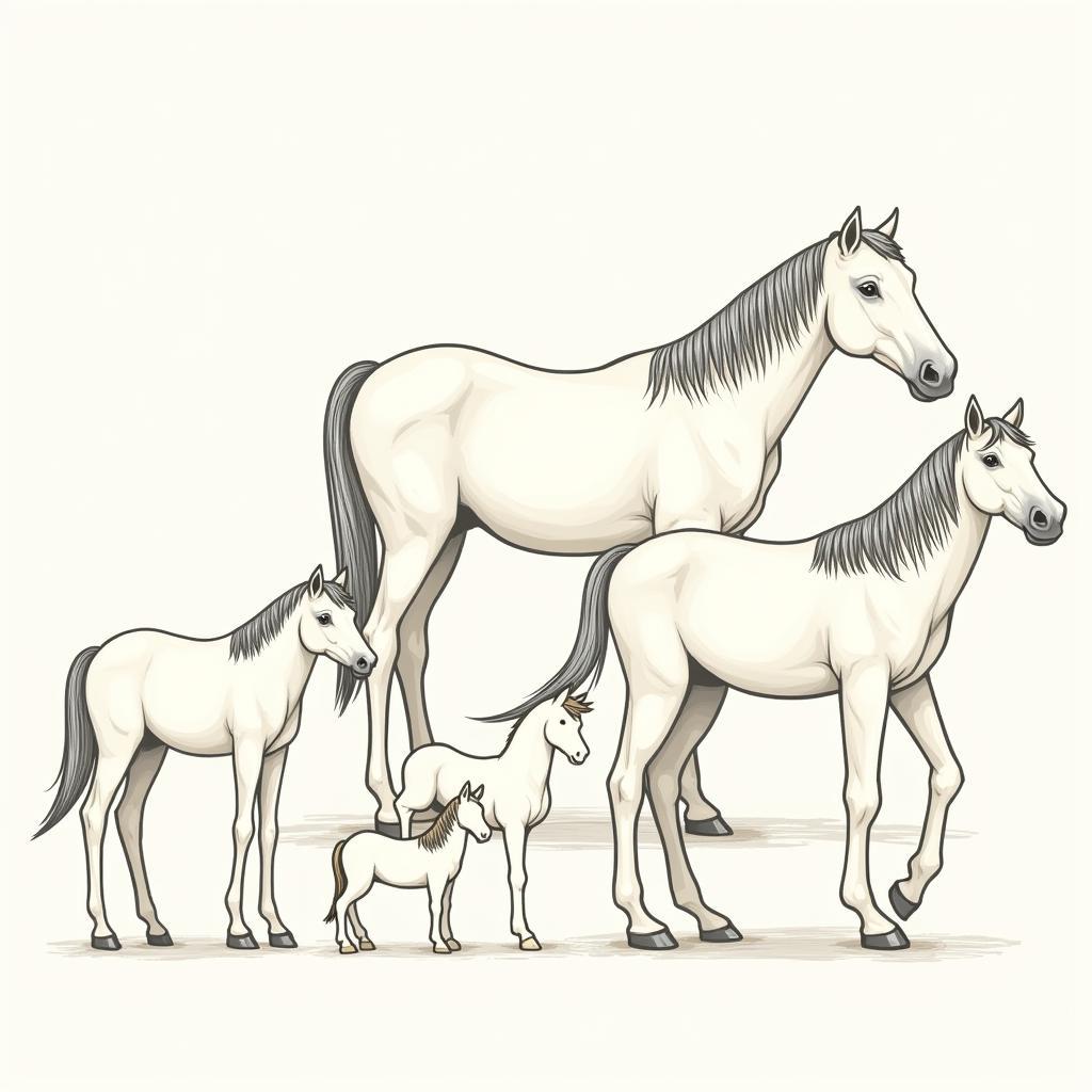 Horse Lifecycle Stages