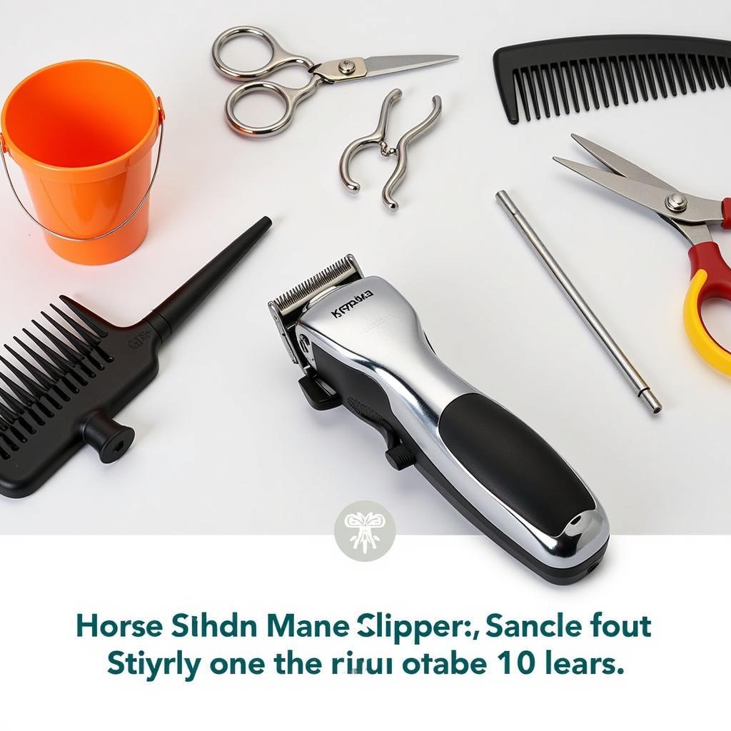 Essential Horse Mane Clippers and Tools