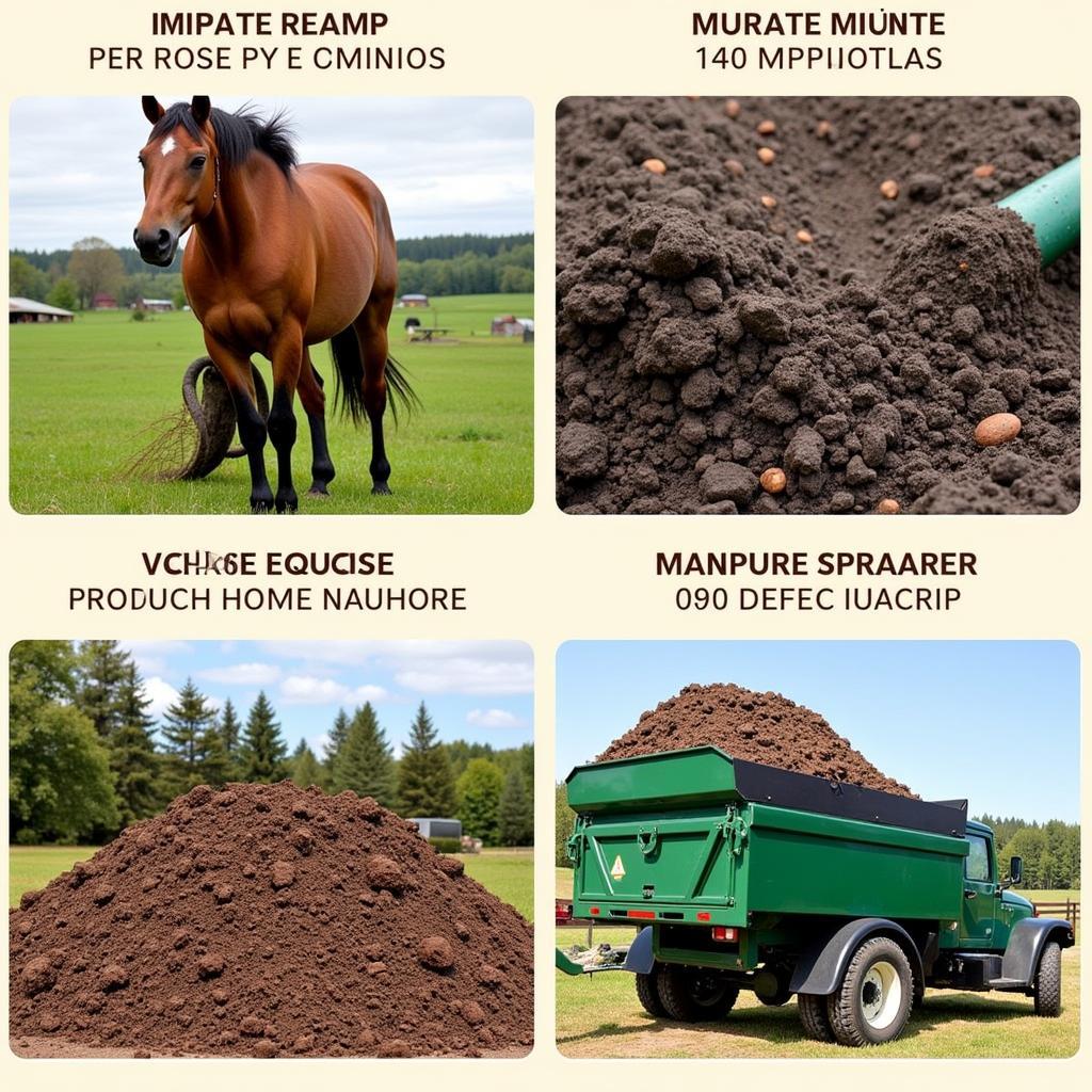 Various Horse Manure Disposal Options