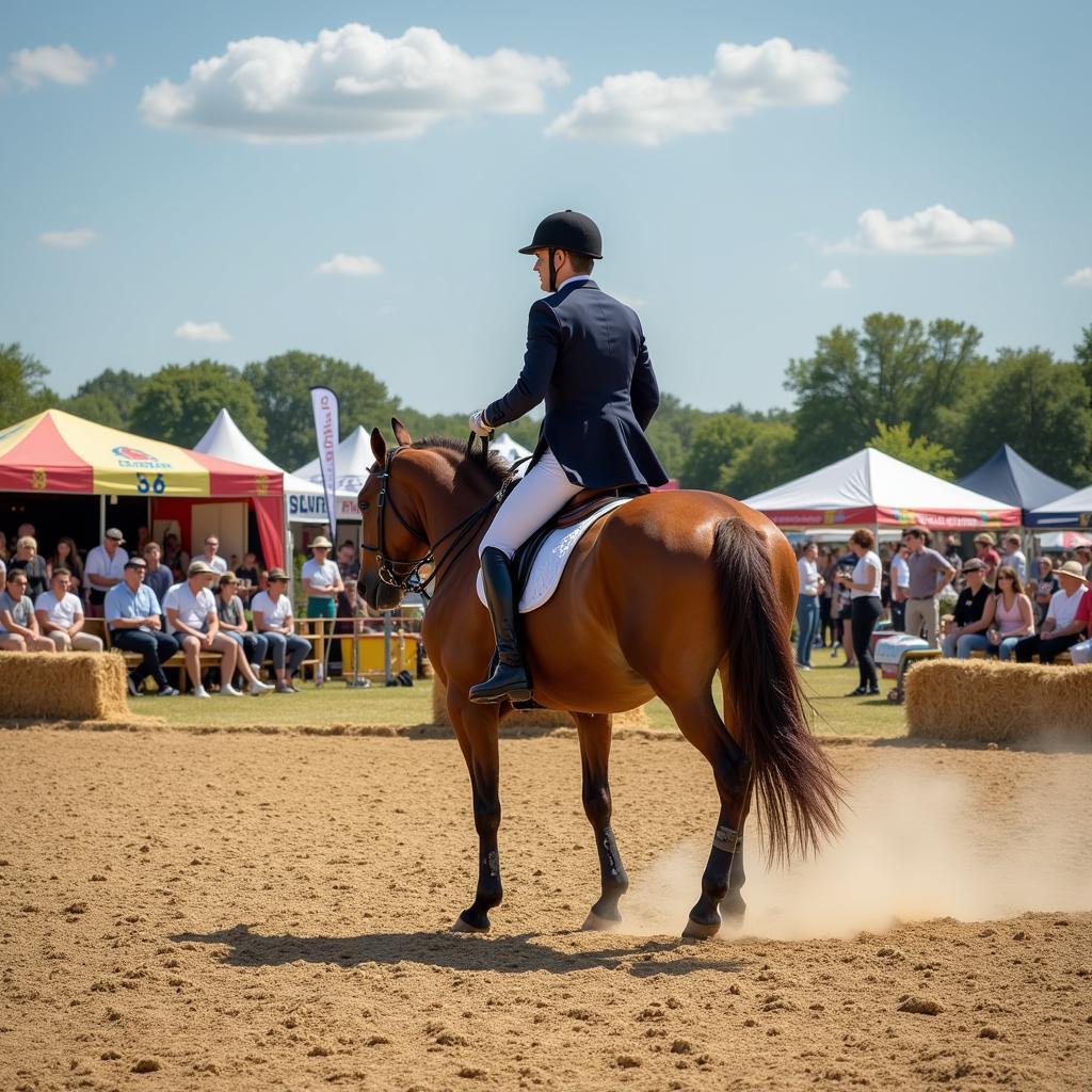 Horse Market Party Demonstration