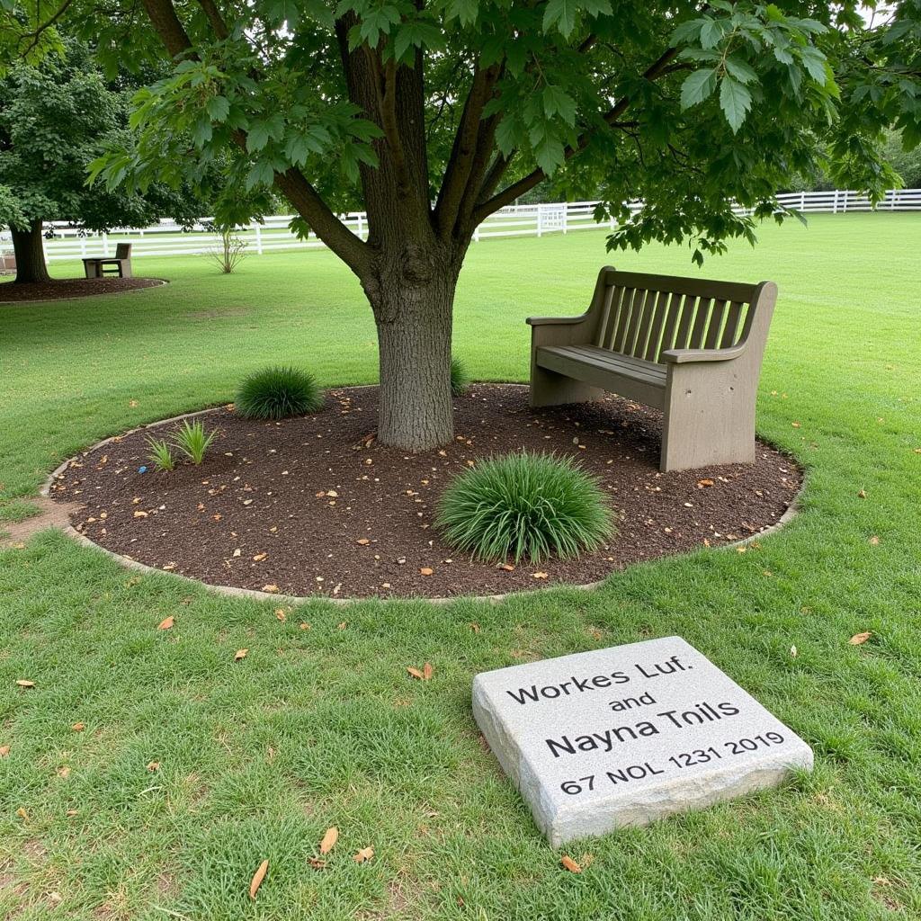 Horse Memorial Garden