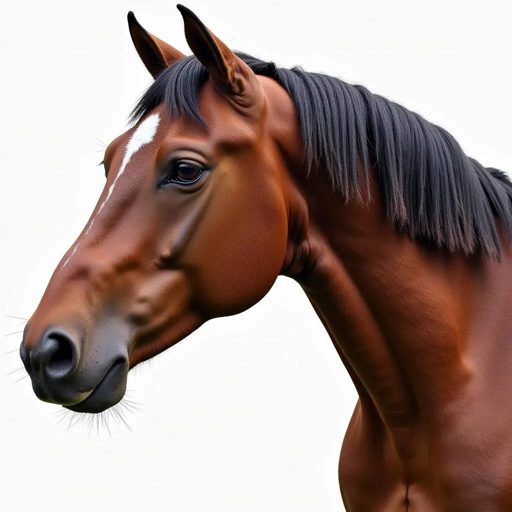 Horse Neck Conformation: Bottle Neck