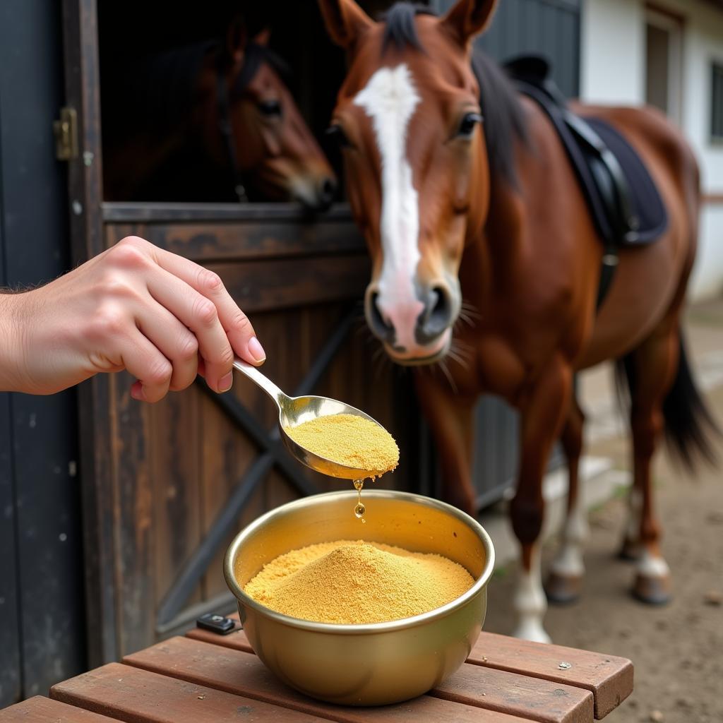 Horse Oil Supplement