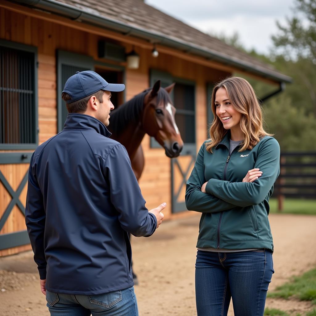 Open Communication with Horse Boarding Staff