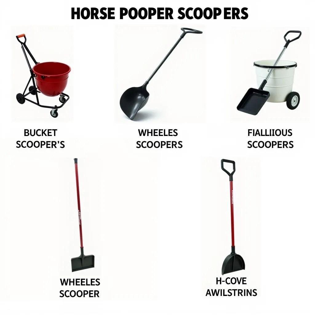 Different Types of Horse Pooper Scoopers