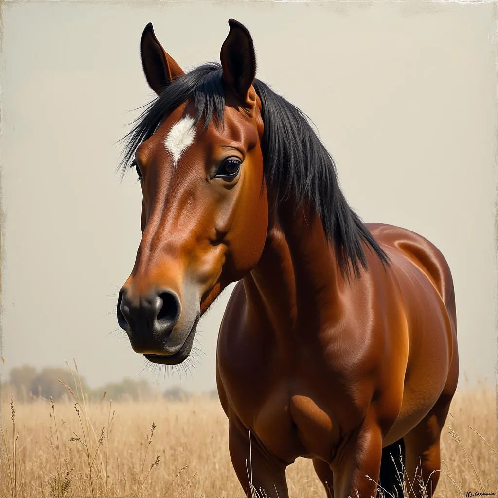 Benefits of a Custom Horse Portrait