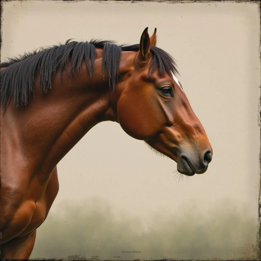 Caring for Your Horse Portrait