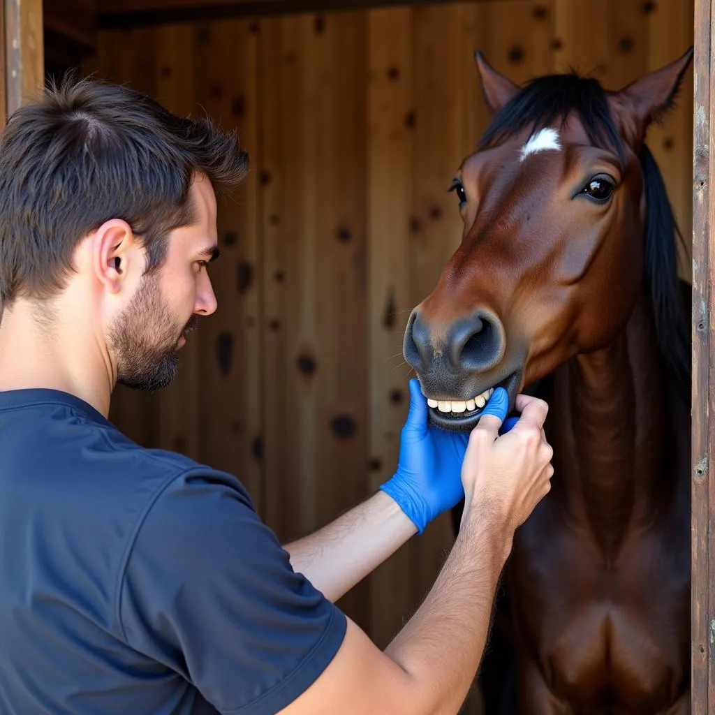 Horse Pre-Purchase Exam with Veterinarian