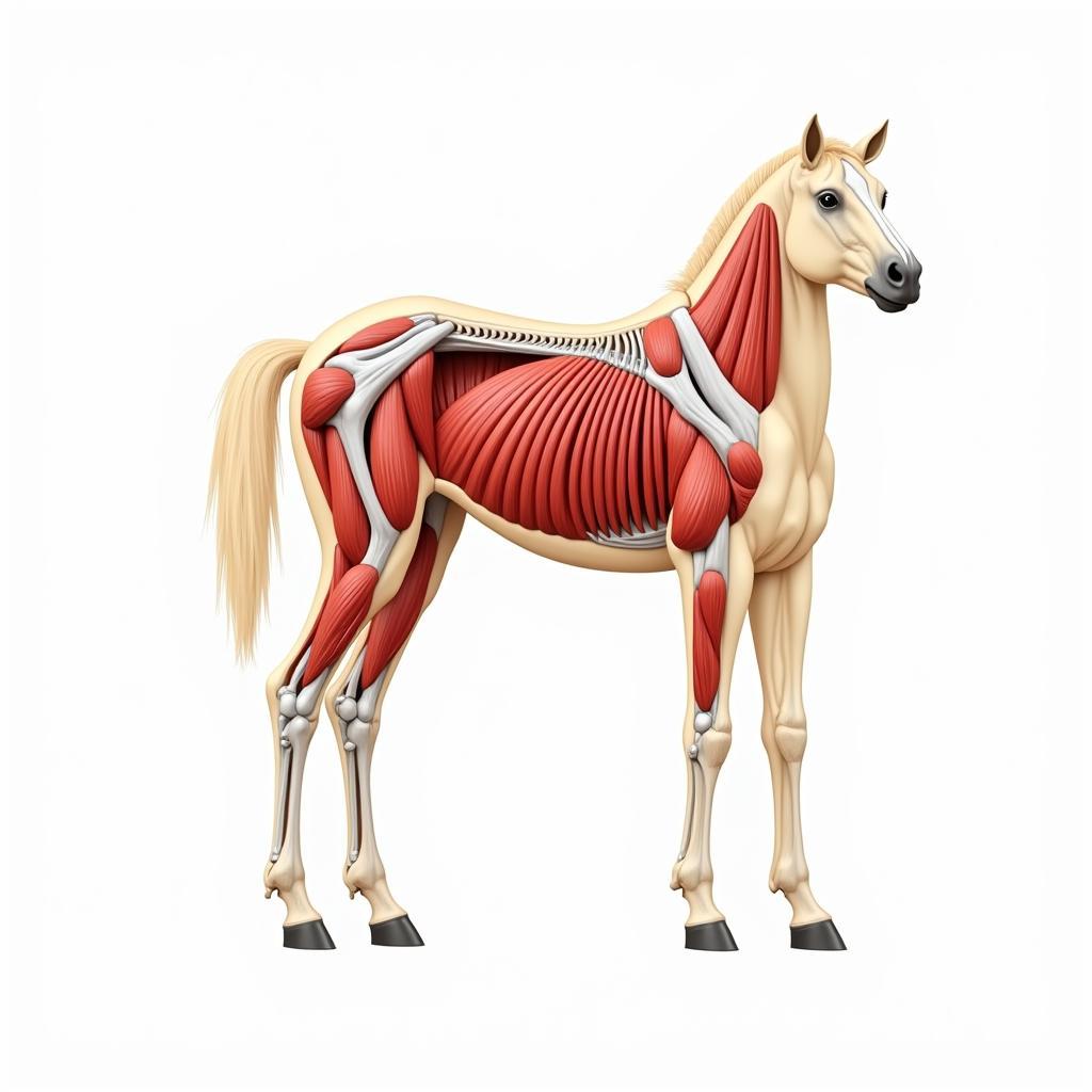 Horse Psoas Muscle Anatomy Diagram