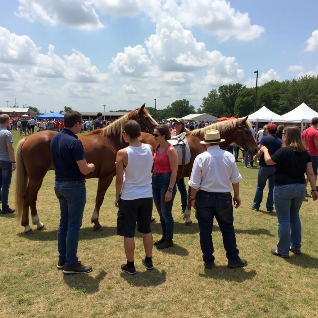 Attending Horse Rescue Adoption Events